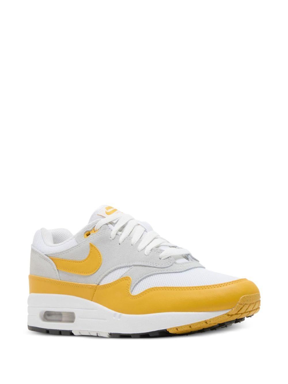 NIKE Air Max 1 "university Gold" Sneakers In White Product Image