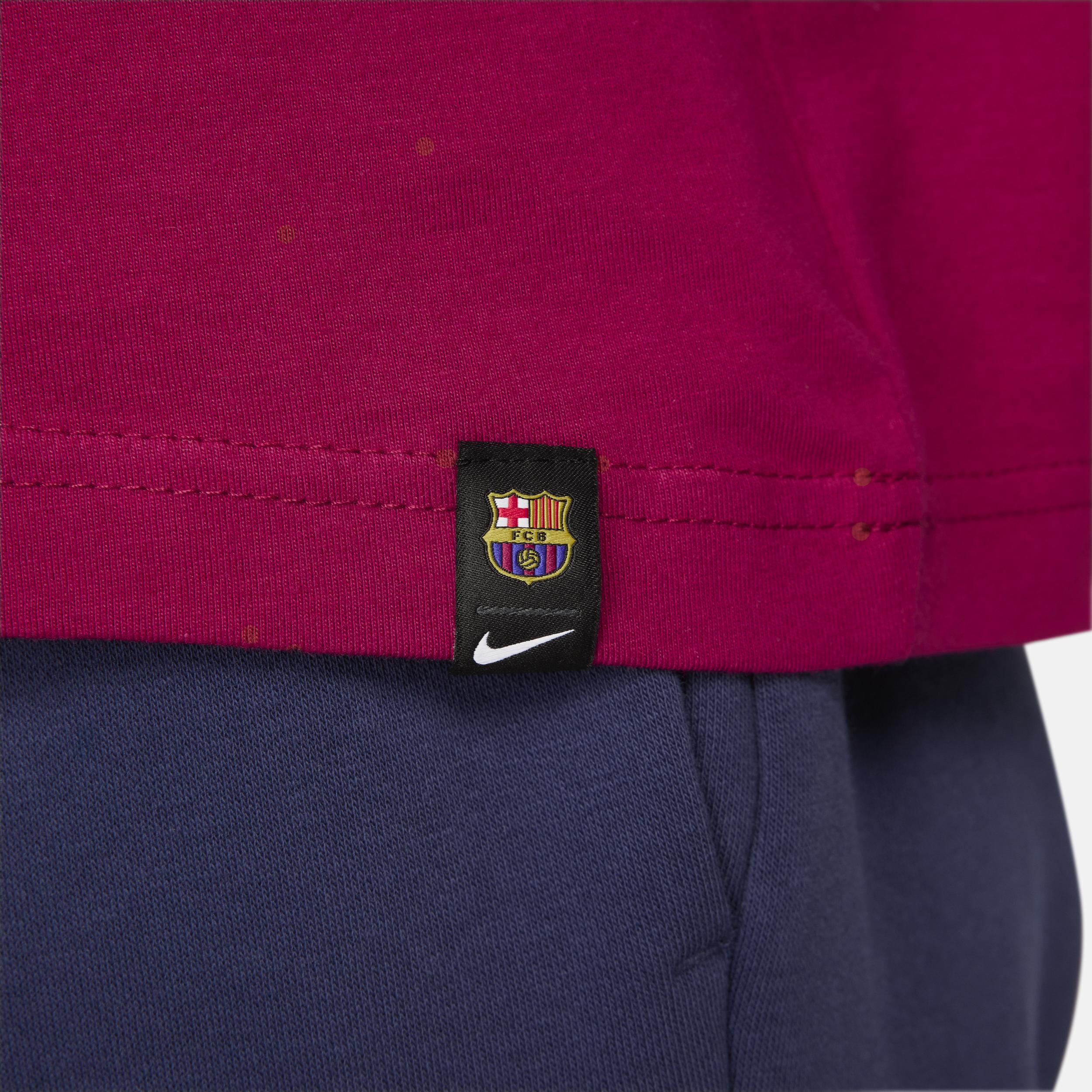 FC Barcelona Nike Womens Soccer Boxy T-Shirt Product Image