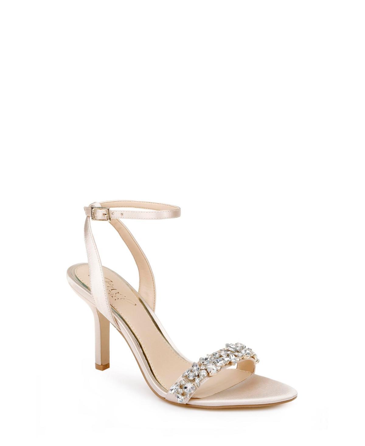 Jewel Badgley Mischka Ojai Crystal Ankle Strap Sandal Product Image