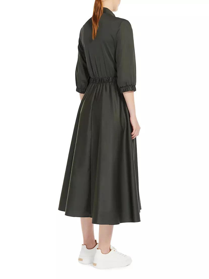 Maggio Cotton-Blend Jersey Midi-Dress Product Image