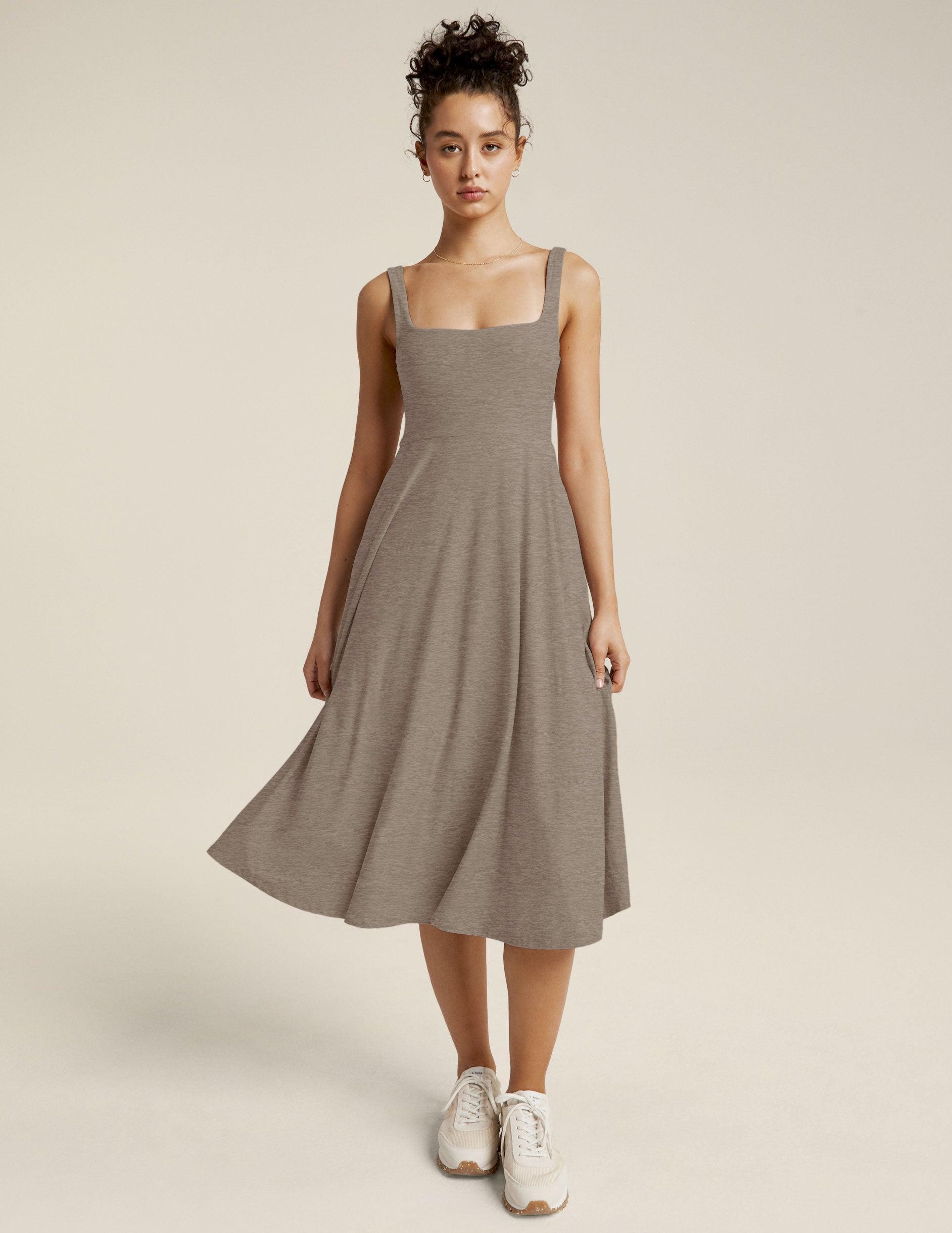 Featherweight At The Ready Square Neck Dress Product Image