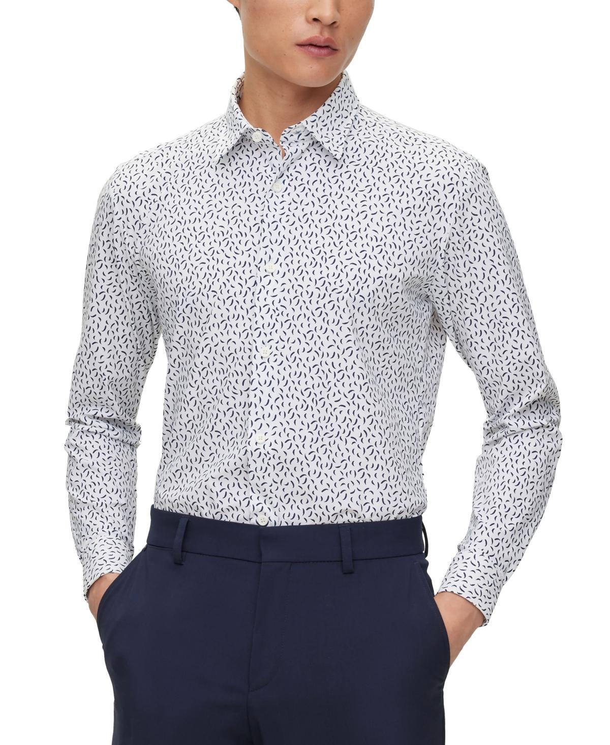 Boss by Hugo Boss Mens Performance Slim-Fit Shirt Product Image