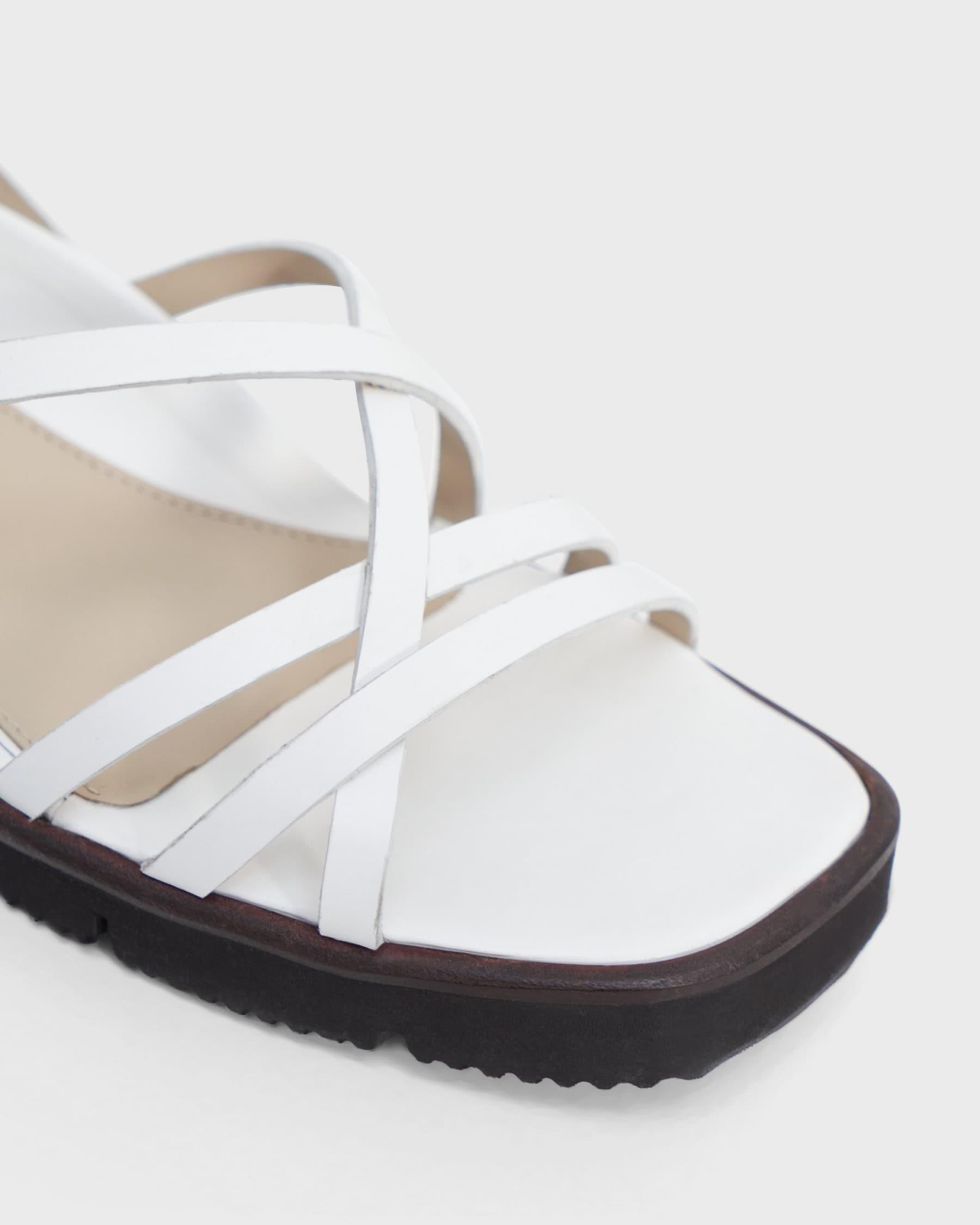 Multi-Strap Lug Sandal in Leather Product Image