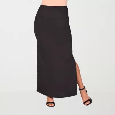 24seven Comfort Apparel Womens Maxi Skirt Product Image