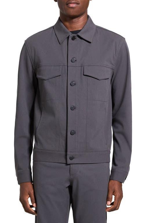 Theory River Trucker Jacket in Neoteric Twill  male Product Image