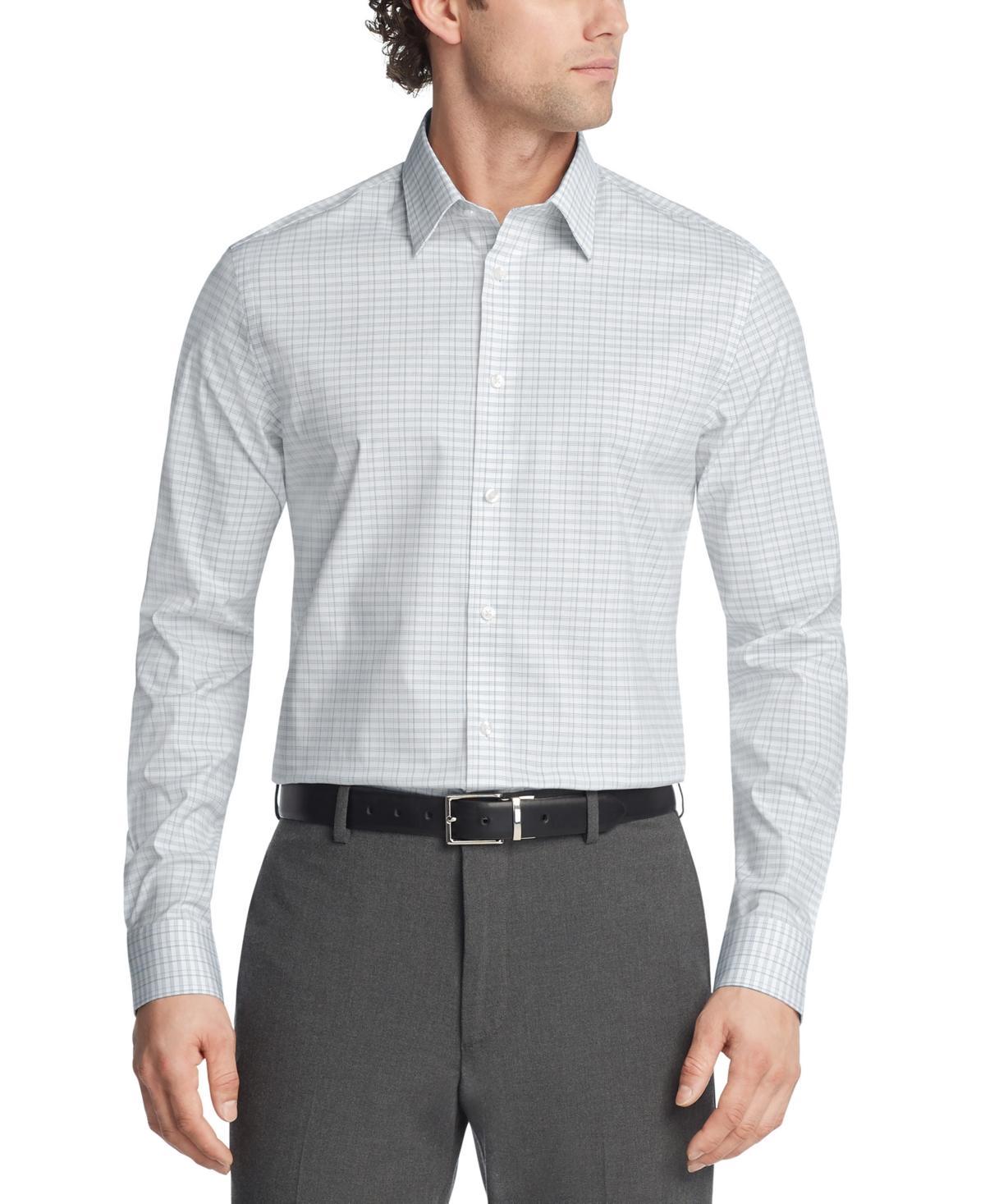 Calvin Klein Mens Slim-Fit Steel Plus Dress Shirt Product Image