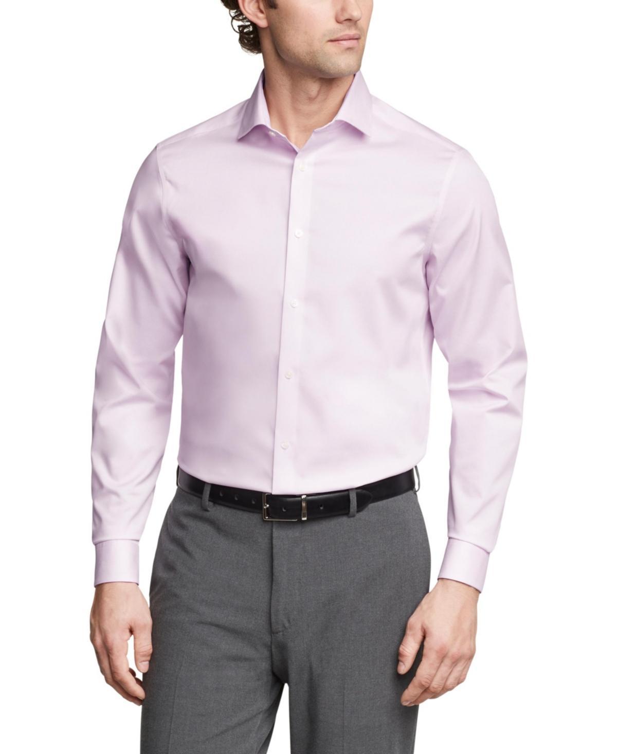 Calvin Klein Mens Steel Plus Regular Fit Modern Pin Cord Dress Shirt Product Image