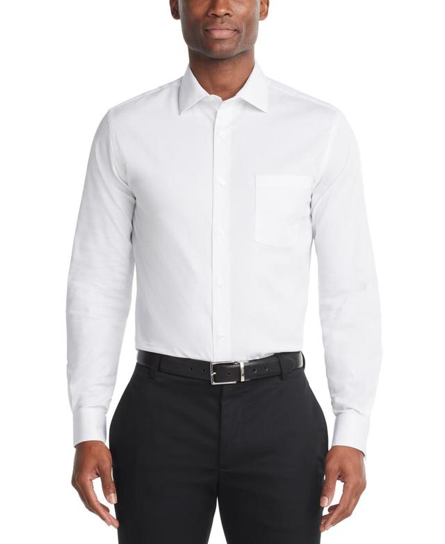 Van Heusen Mens Stain Shield Regular Fit Dress Shirt Product Image