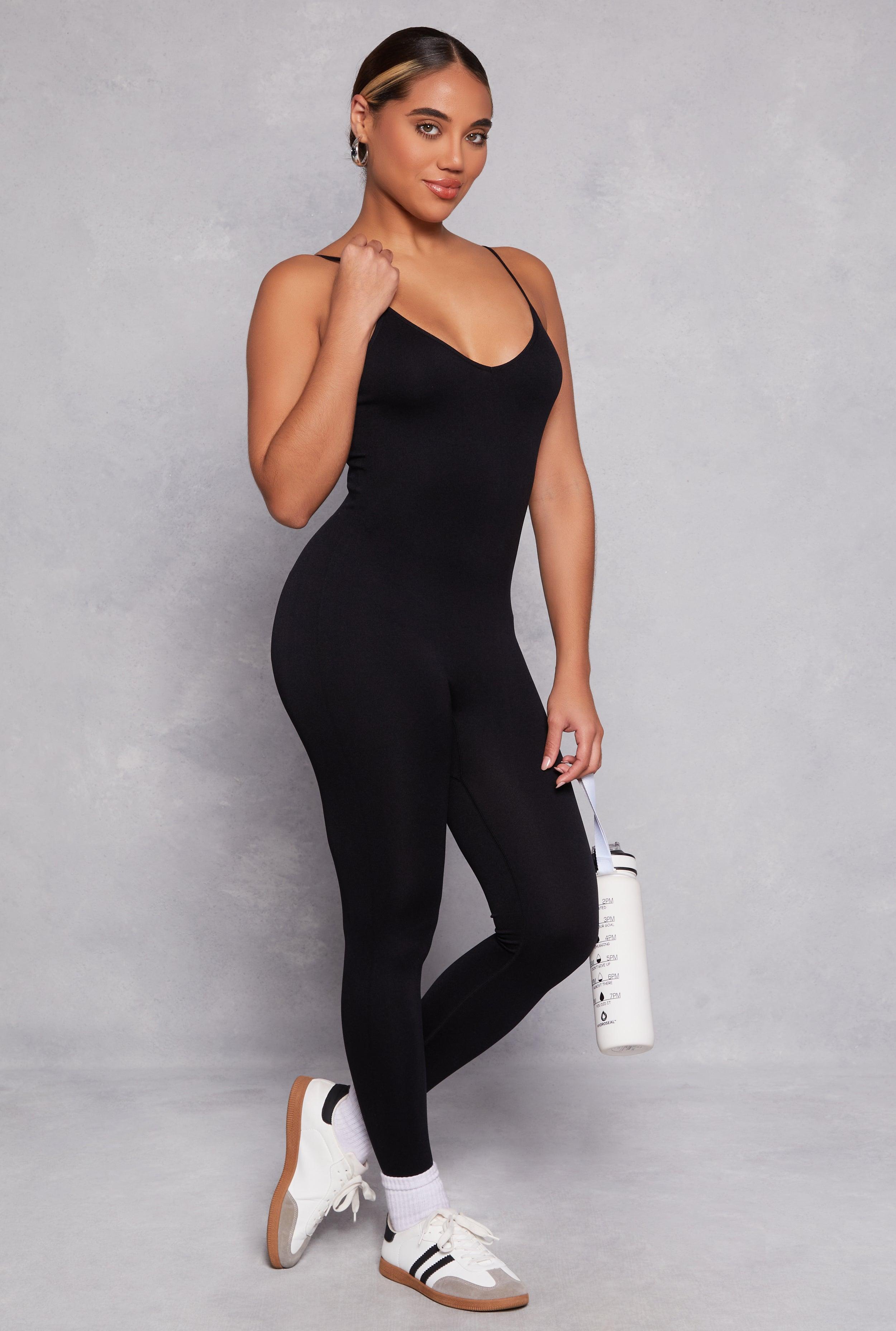 Womens Seamless Skinny Leg Cami Jumpsuit Product Image