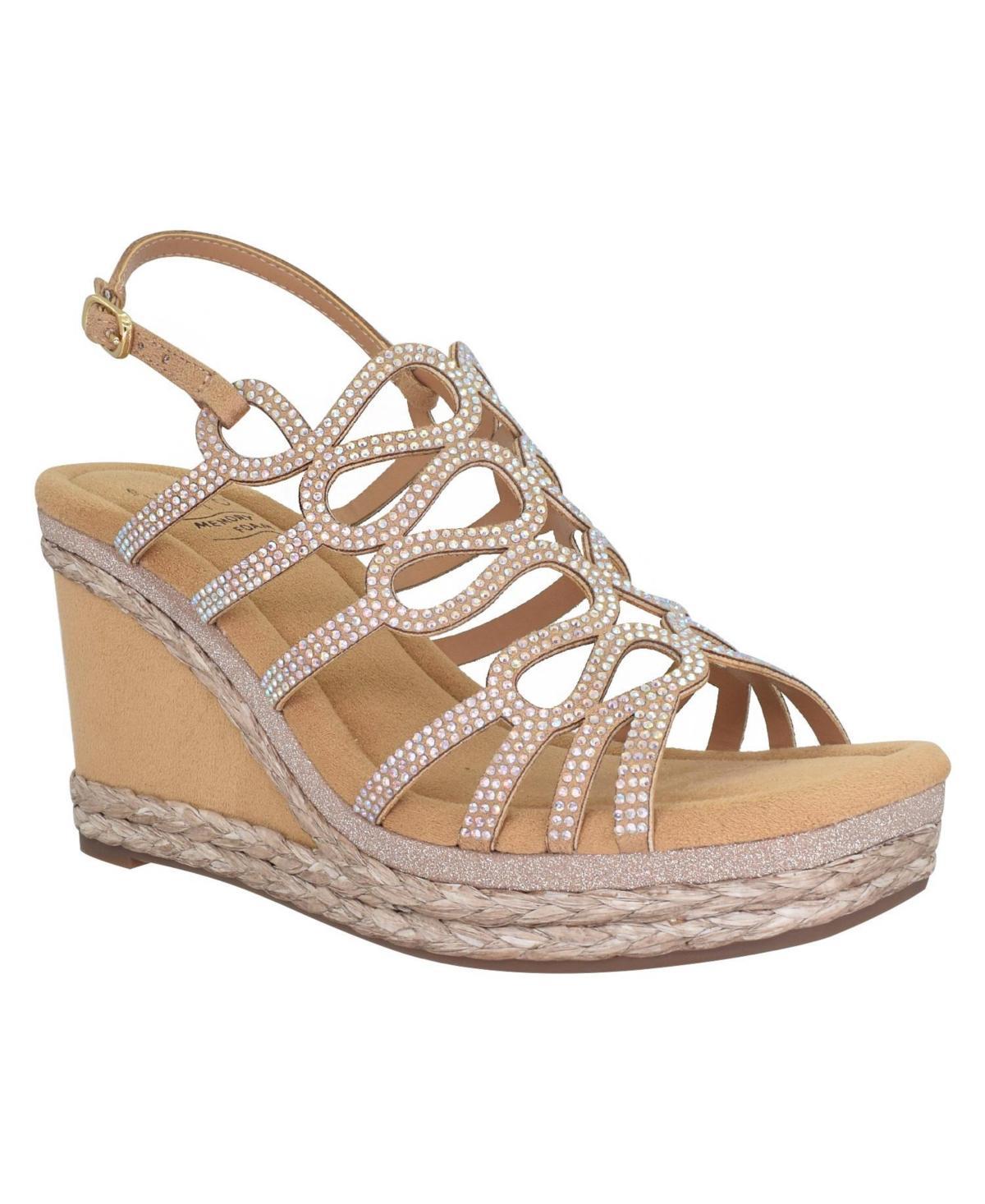 Impo Womens Orleans Raffia Platform Wedge Sandals Product Image