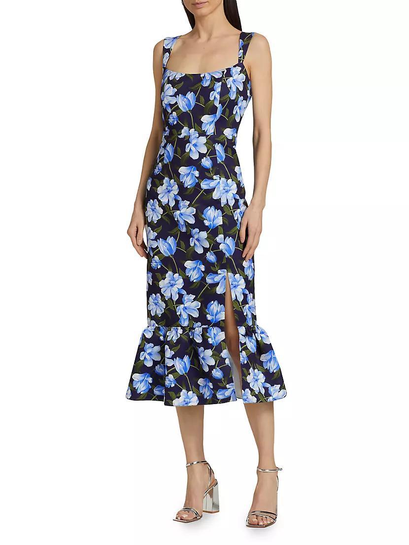 Laura Floral Midi-Dress Product Image