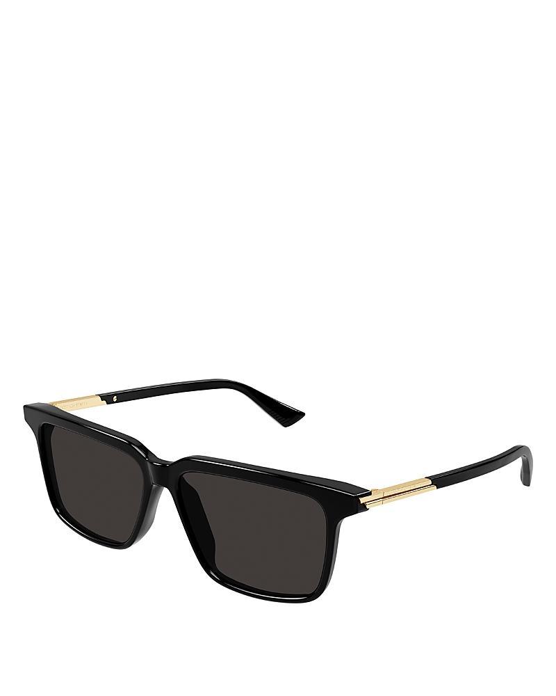 Mens BV1261S Acetate Rectangle Sunglasses Product Image