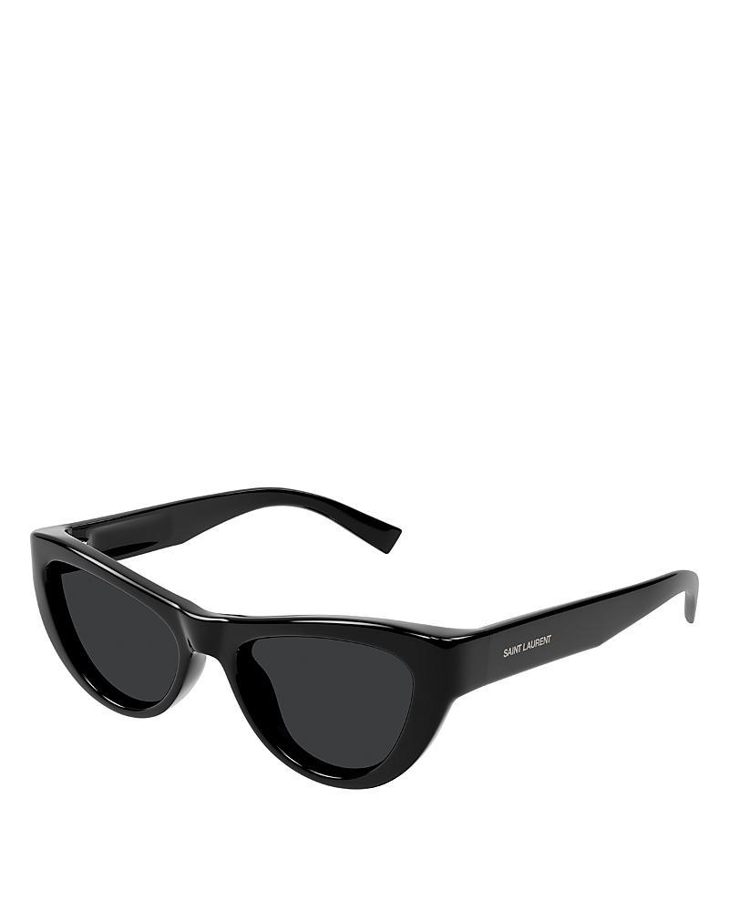 Saint Laurent Script Cat Eye Sunglasses, 53mm Product Image