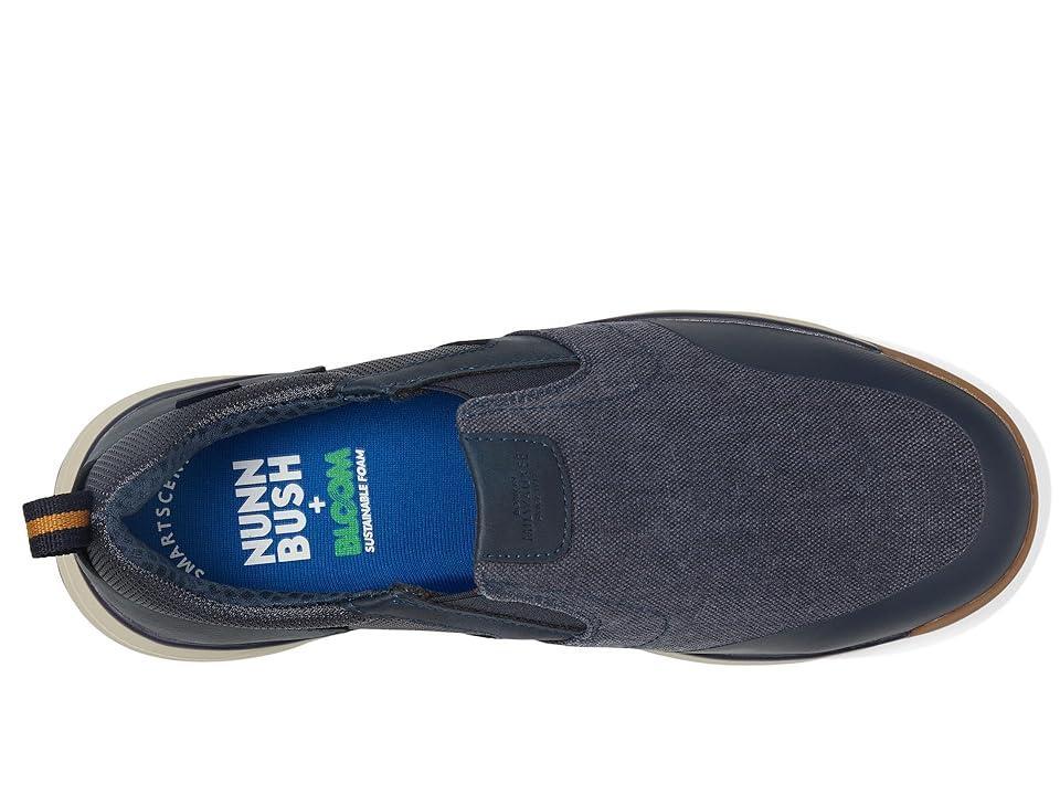 Nunn Bush Shoes Sedona Canvas Moc Toe Slip On Navy Multi Product Image