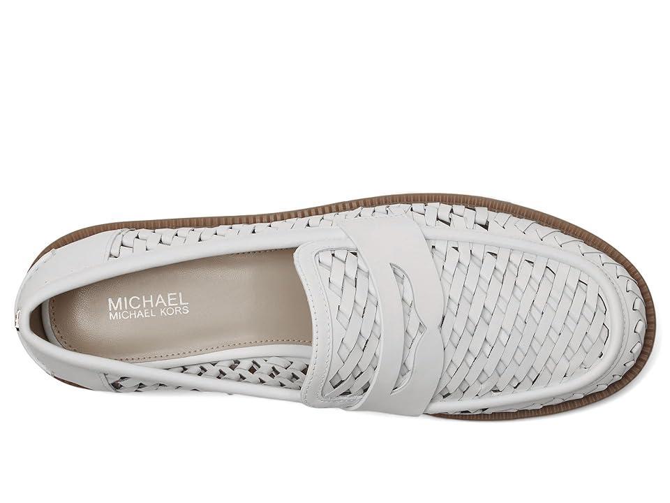 MICHAEL Michael Kors Eden Loafer (Optic ) Women's Shoes Product Image