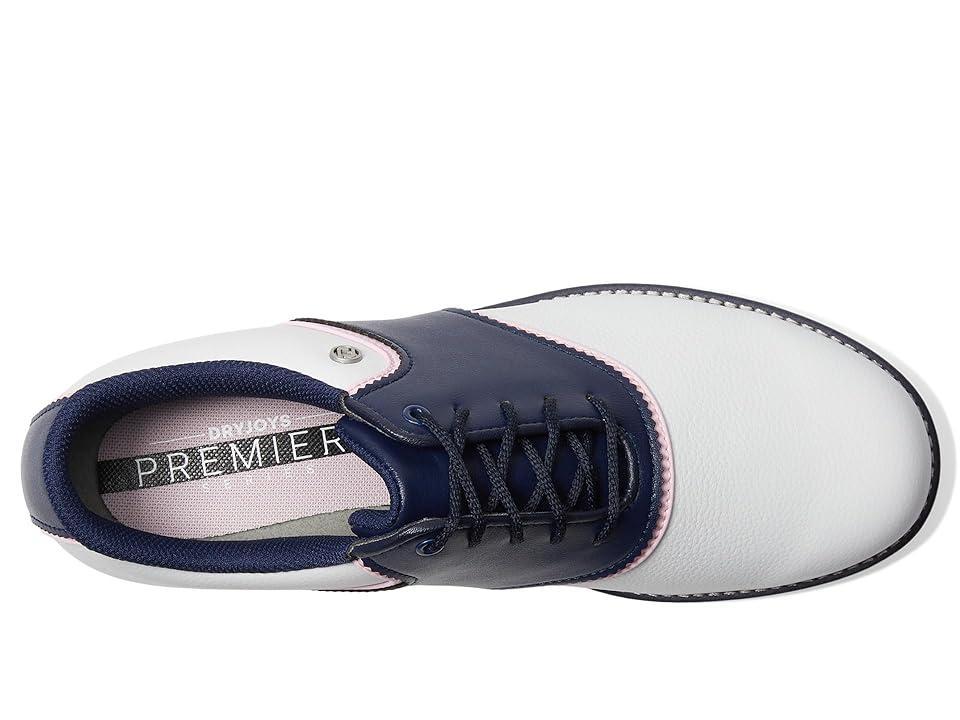 FootJoy Premiere Series - Bel Air Golf Shoes (White/Navy/Pink) Women's Shoes Product Image