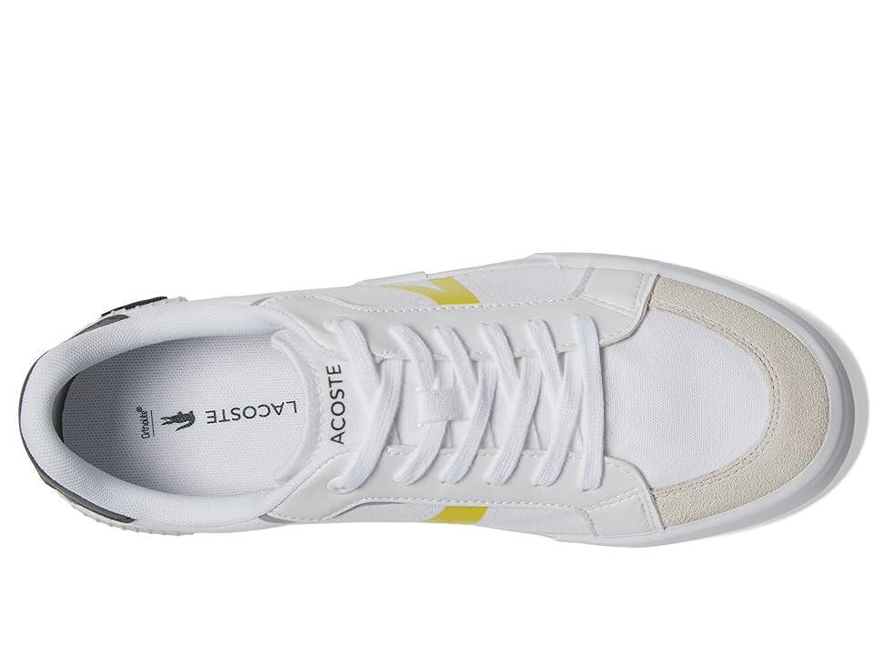 Lacoste L004 223 2 CFA (White/Light Green) Women's Shoes Product Image