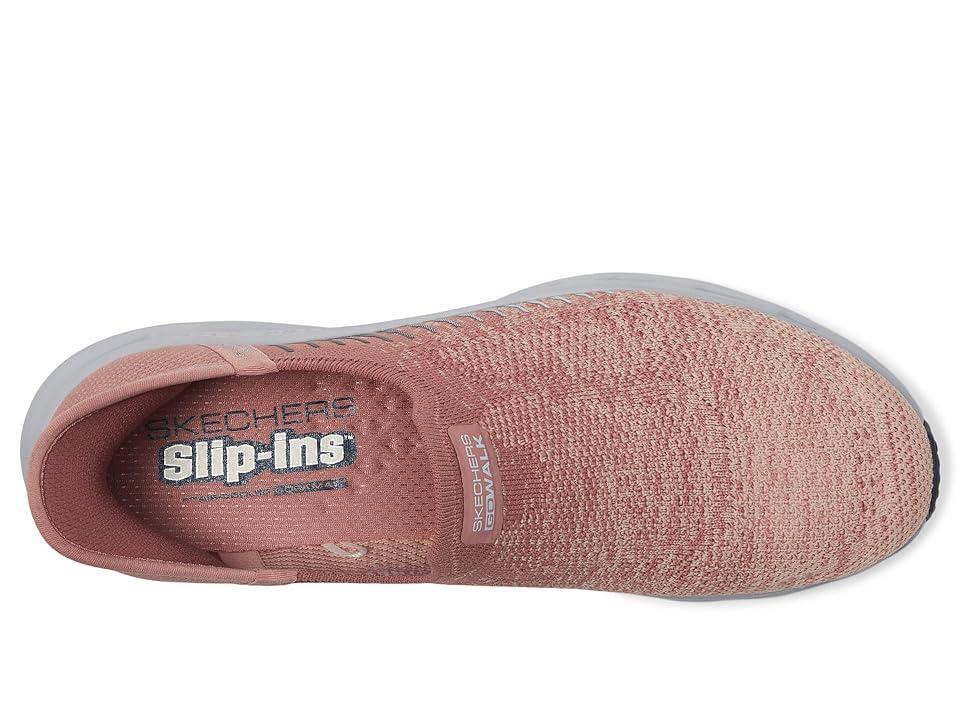 SKECHERS Performance Go Walk Glide Step 2.0 Venus Hands Free Slip-Ins (Mauve/Blue) Women's Walking Shoes Product Image