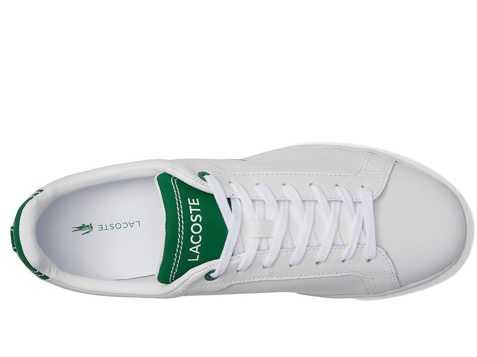 Lacoste Carnaby Pro 223 1 SMA (White/Green) Men's Shoes Product Image