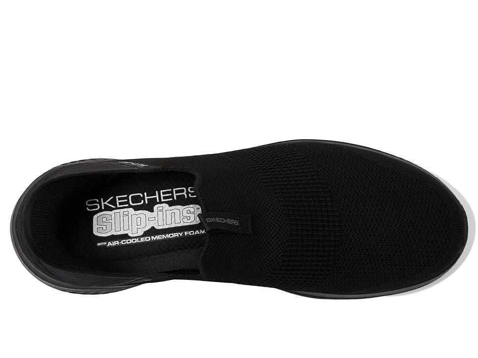 SKECHERS Ultra Flex 3.0 Smooth Step Hands Free Slip-Ins Black) Men's Shoes Product Image