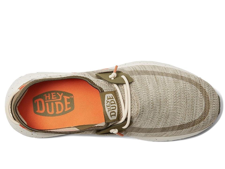 Hey Dude Sirocco M Sport Mode (Green/Dusty Olive/Orange) Men's Shoes Product Image