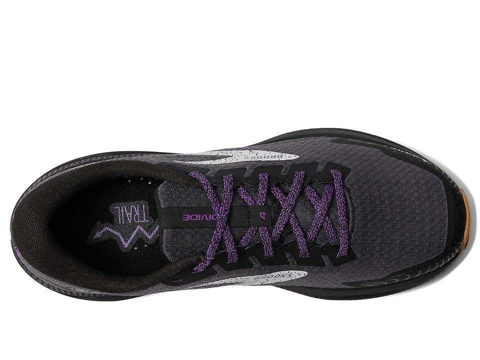 Brooks Divide 4 GTX(r) Blackened Pearl/Purple) Women's Shoes Product Image