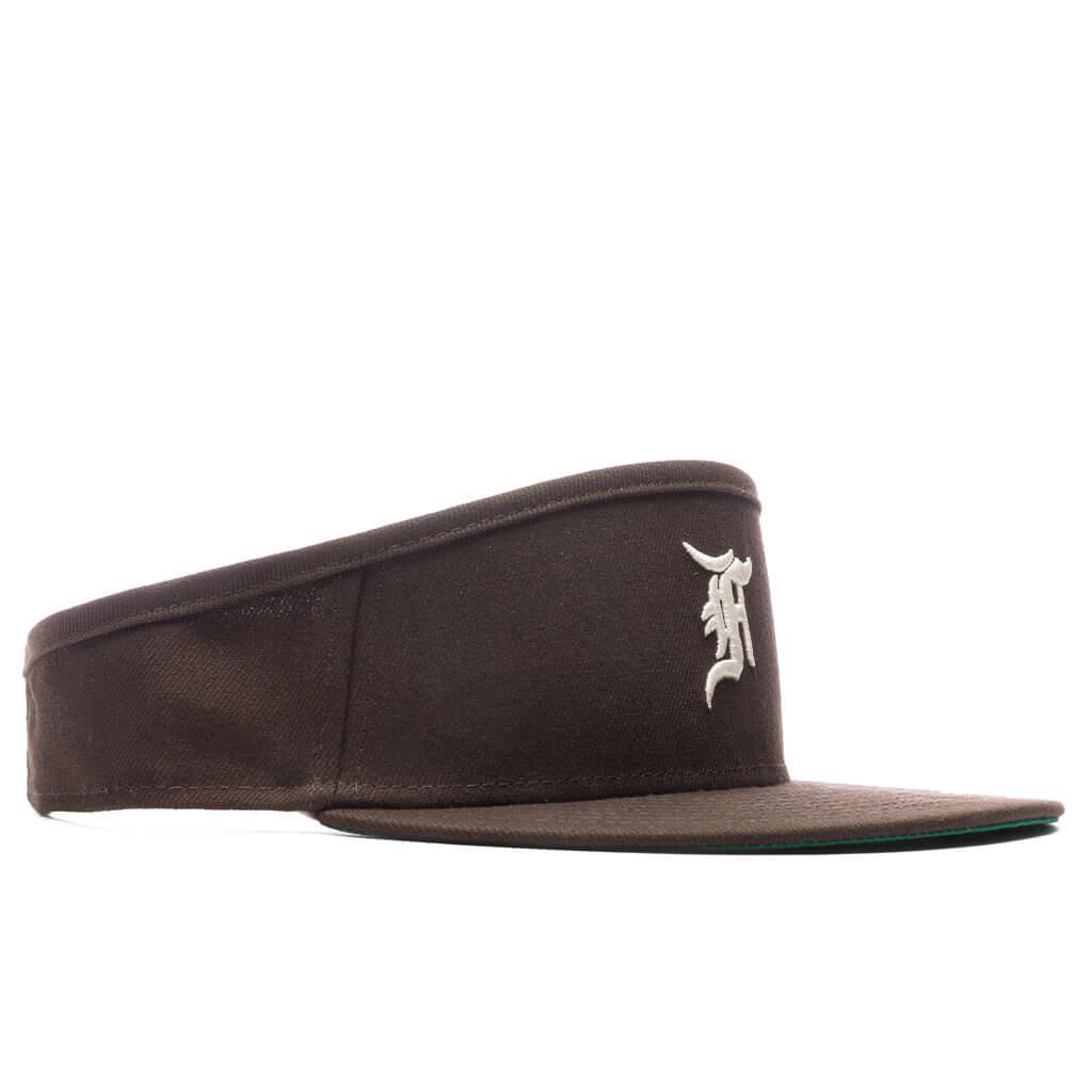 New Era x Fear of God Essentials Fitted Visor Detroit Tigers - Walnut Male Product Image