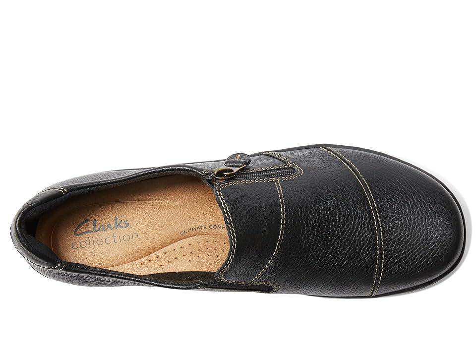 Clarks Cora Harbor Leather) Women's Shoes Product Image