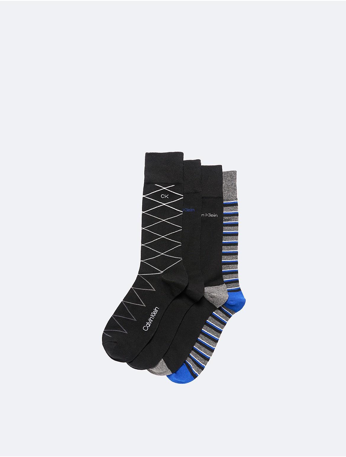 Calvin Klein Assorted 4-Pack Dress Socks Product Image