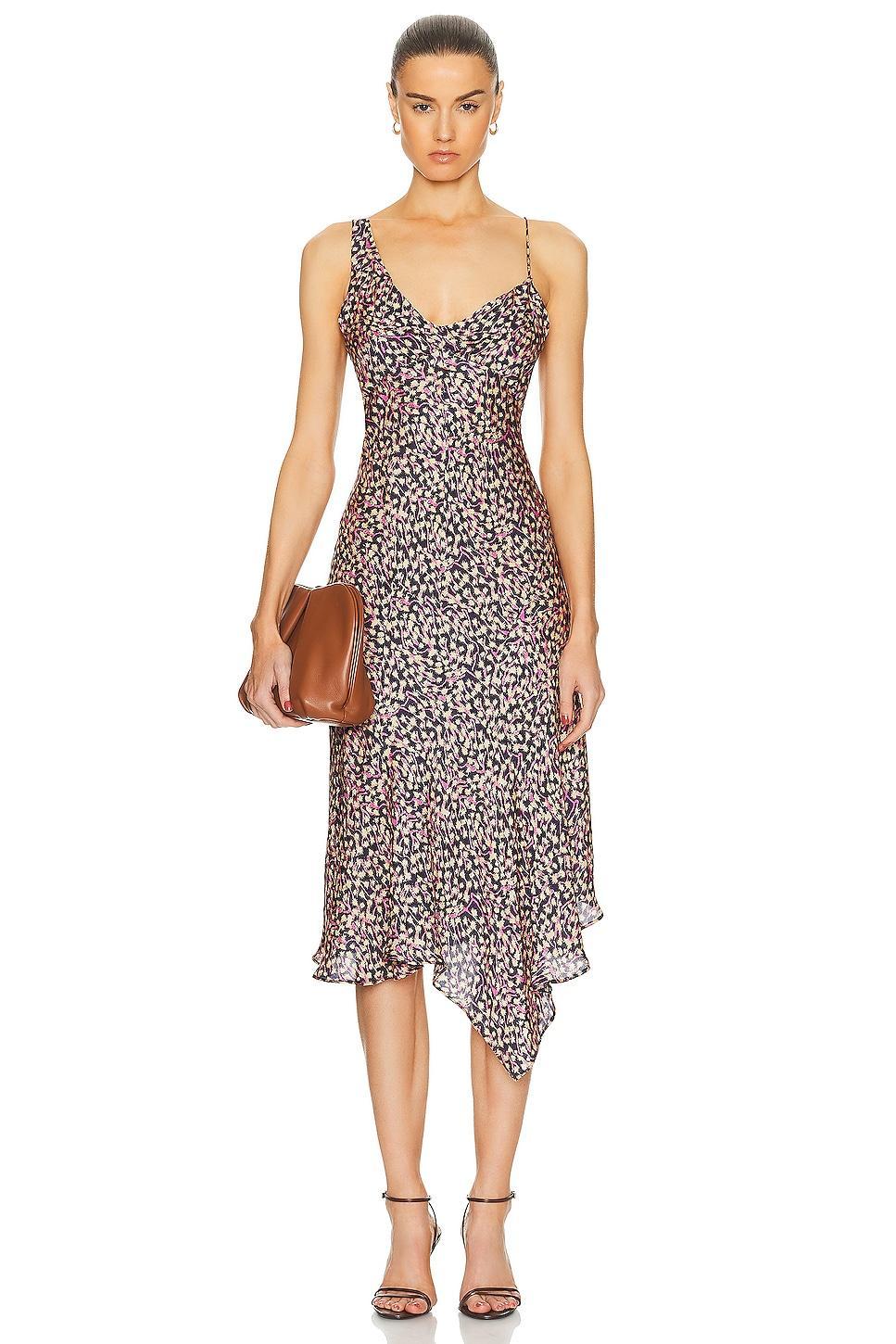 Isabel Marant Lucia Dress in Purple Product Image