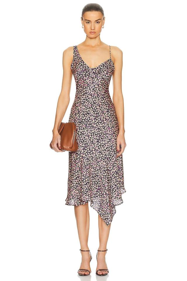 Isabel Marant Lucia Dress in Purple Product Image