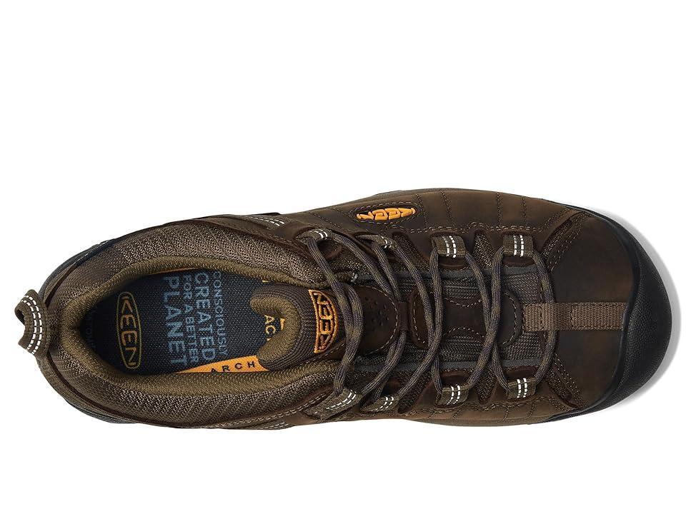 KEEN Targhee II Waterproof (Canteen/Dark Olive) Men's Shoes Product Image