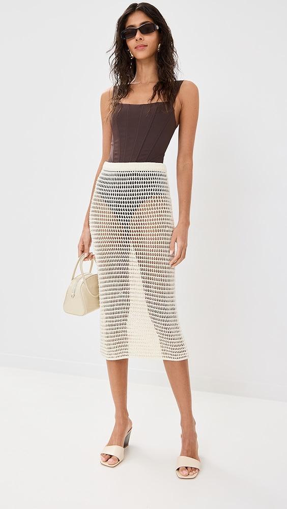 STAUD Ines Skirt | Shopbop Product Image