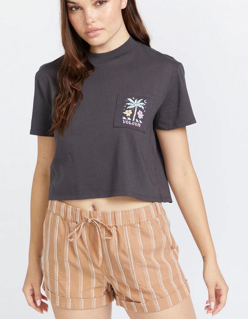 VOLCOM Pocket Dial Womens Crop Tee Product Image