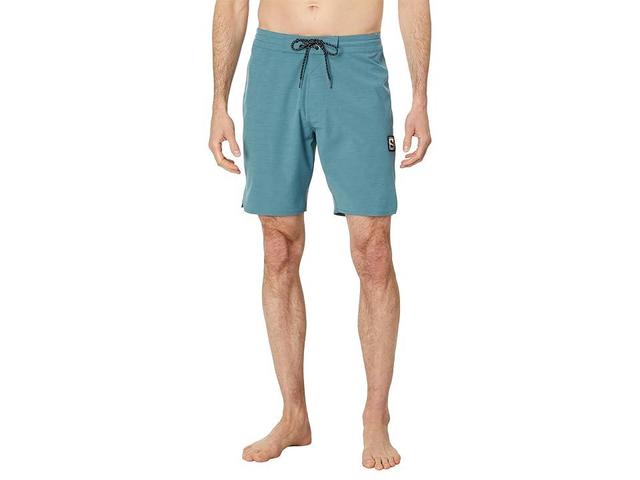 VISSLA Solid Sets 18.5 Boardshorts (Tidal ) Men's Swimwear Product Image