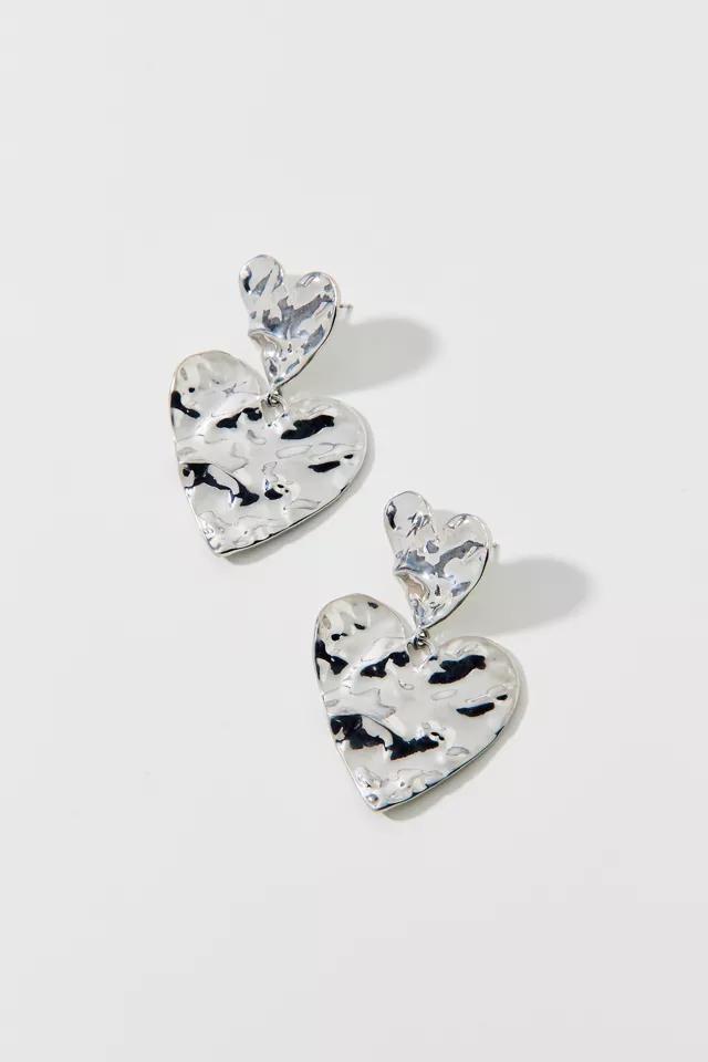 Hammered Hearts Earring Product Image