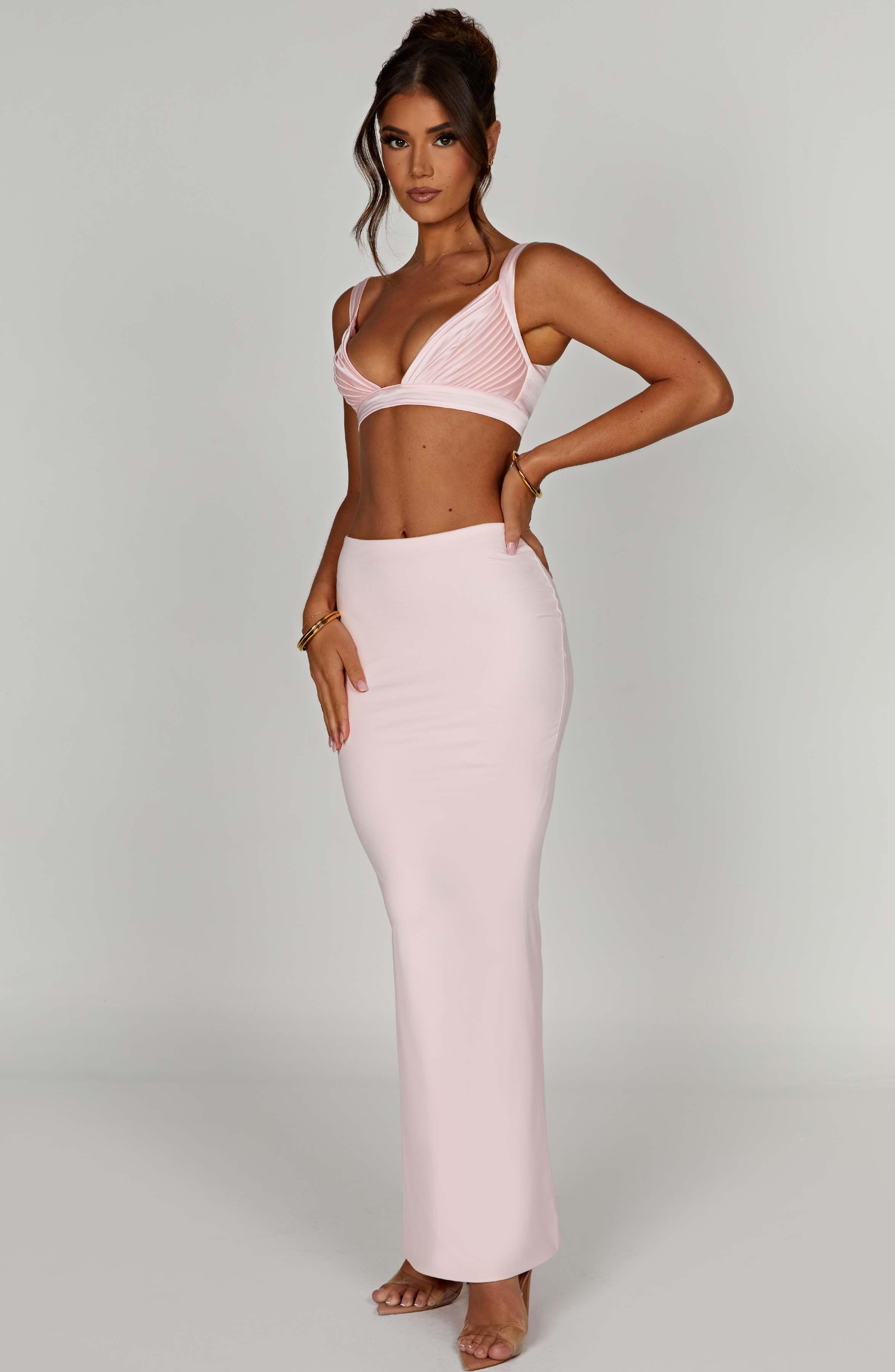 Astrid Maxi Skirt - Blush Product Image