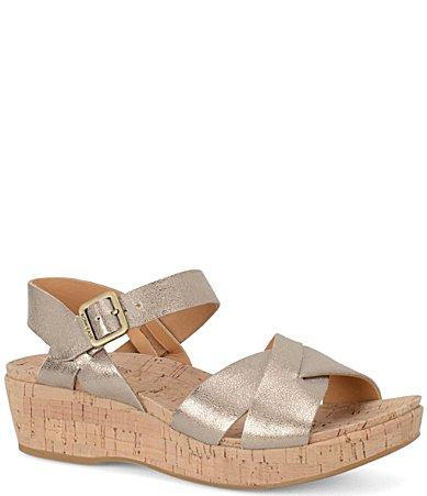 Kork-Ease Myrna 2.0 Leather Platform Cork Sandals Product Image