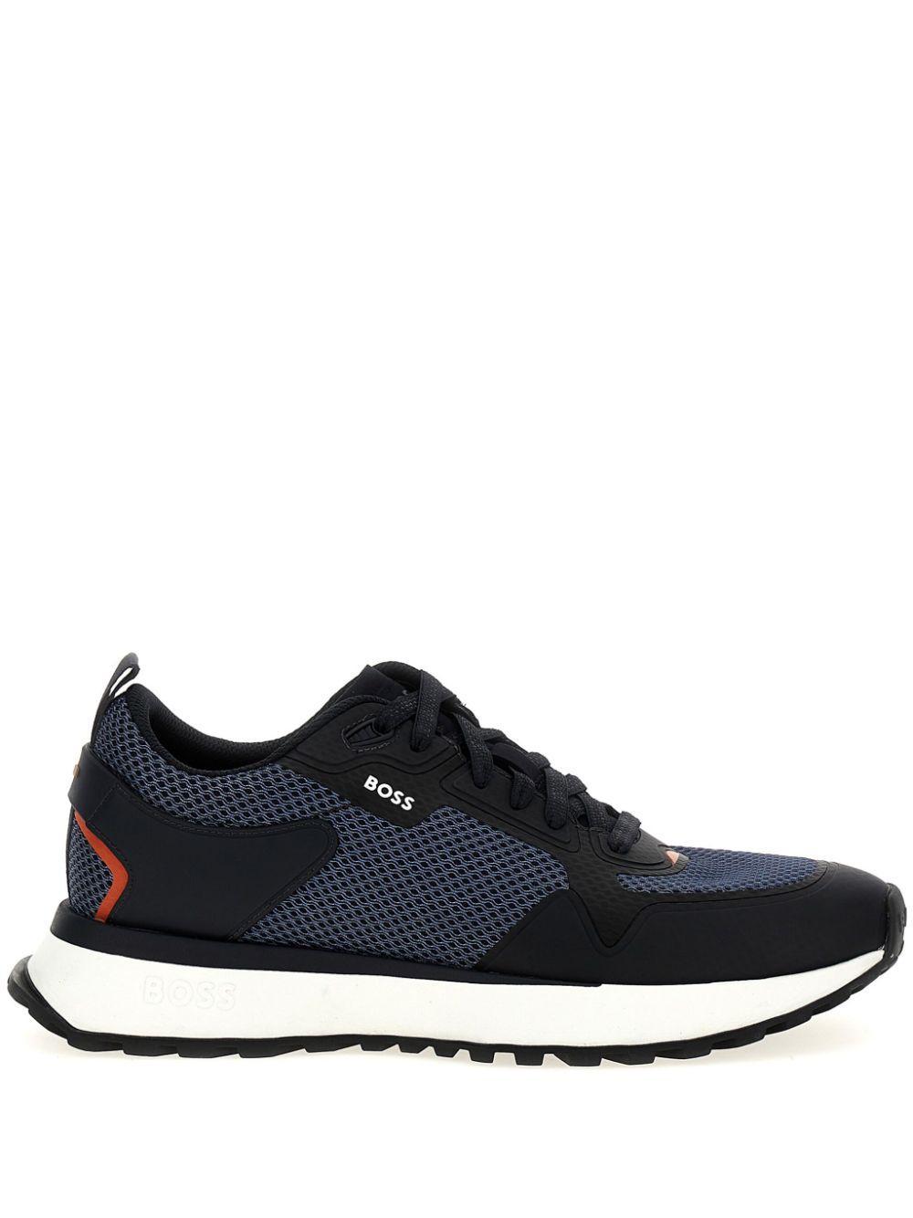 HUGO BOSS Boss  Jonah Mesh Sneakers In Multicolor Product Image