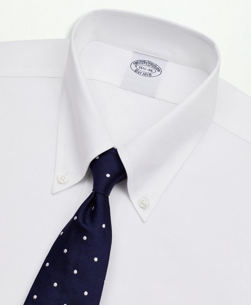 Stretch Supima® Cotton Non-Iron Twill Button-Down Collar Dress Shirt Product Image