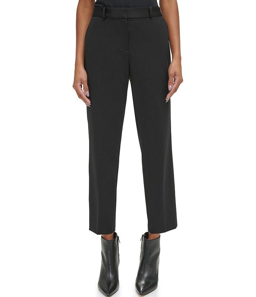 Calvin Klein Stretch Straight Leg Pants Product Image