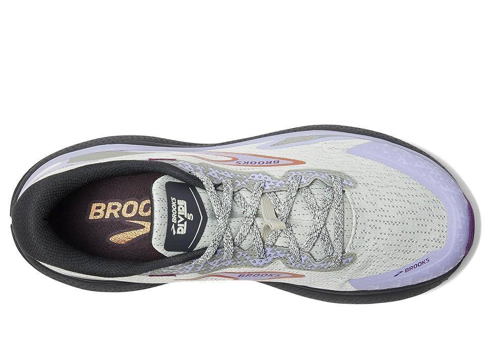 Brooks Divide 5 (Mercury/Ebony/Sweet Lavender) Women's Running Shoes Product Image