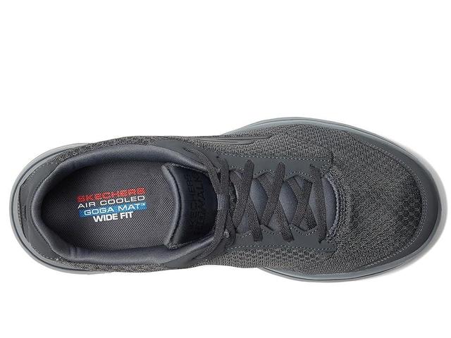 SKECHERS Performance Go Walk 5 - Qualify (Charcoal Men's Shoes Product Image