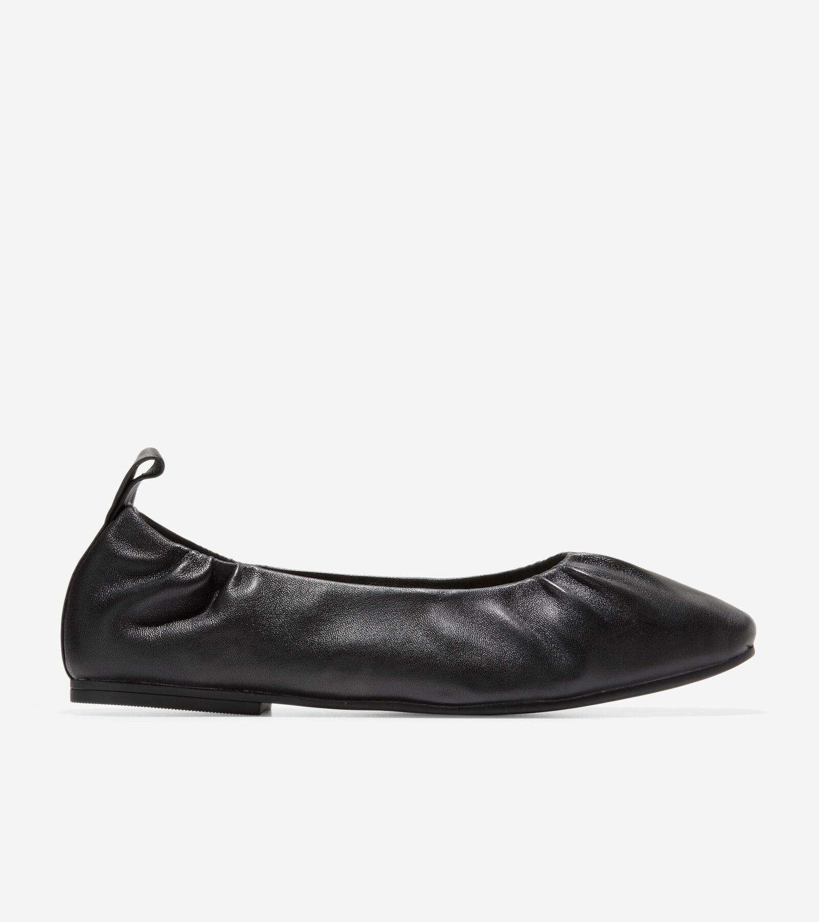 Cole Haan Womens York Soft Ballet Shoes - Black Size 7 Product Image