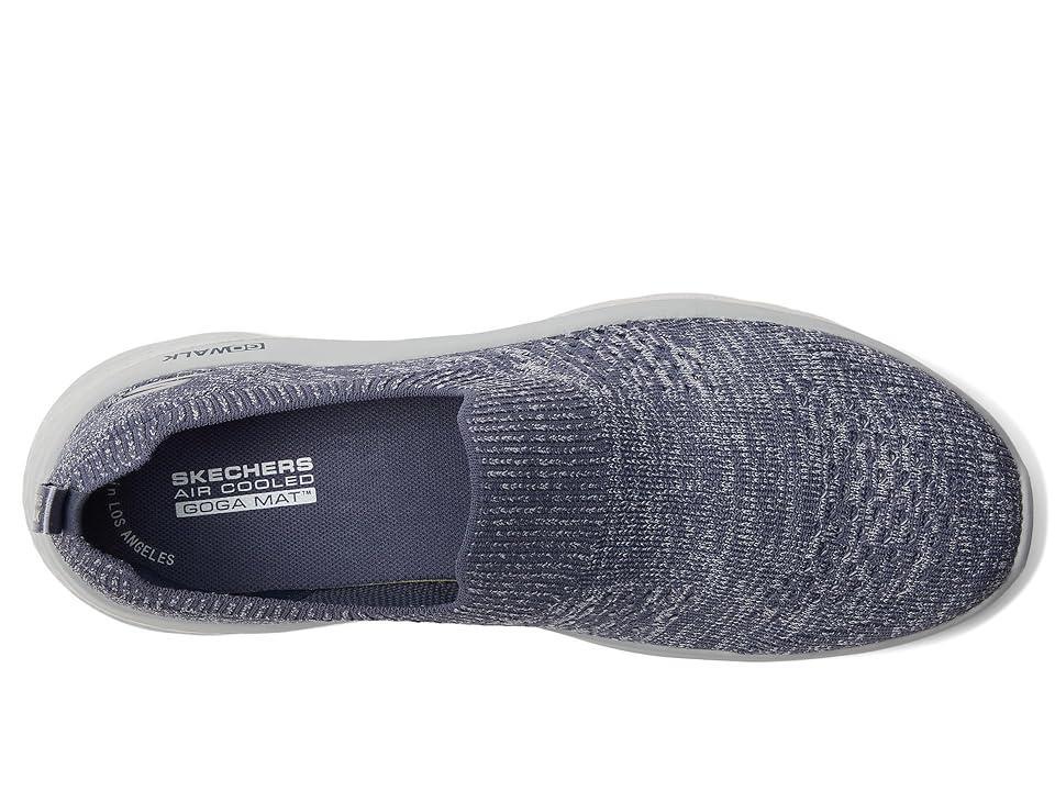 SKECHERS Performance Go Walk Flex - Sky Breeze Casual Slip-On Walking Sneaker (Navy/Gray) Women's Shoes Product Image