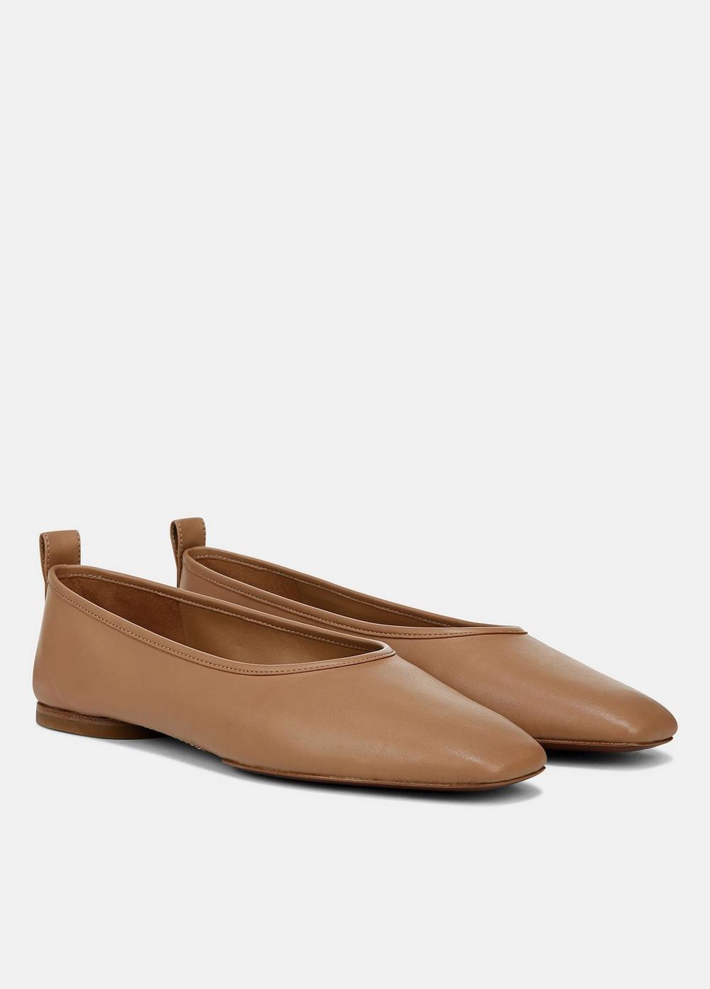 Vivian Leather Ballet Flat Product Image