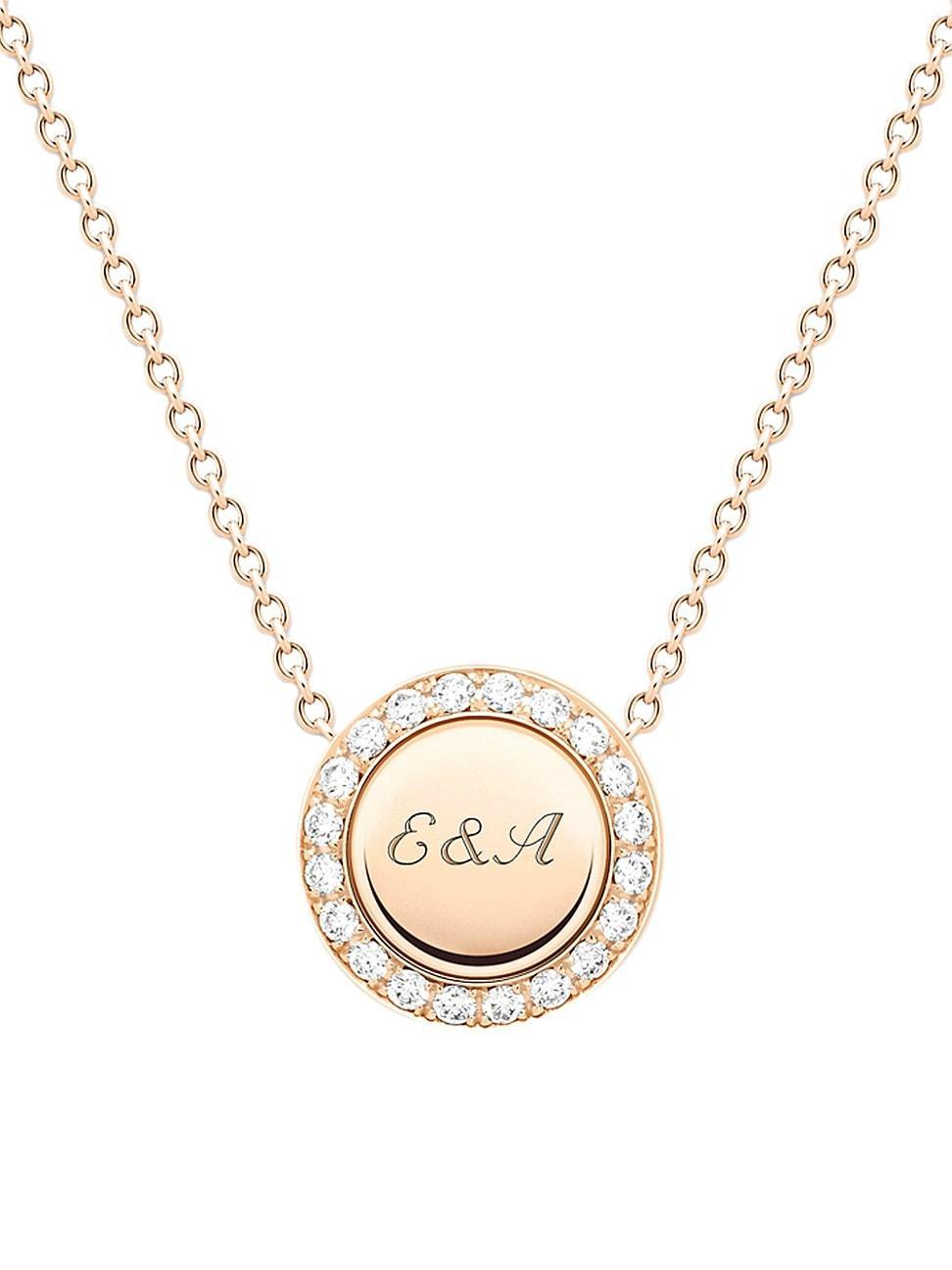 Womens Possession 18K Rose Gold & 0.48 TCW Diamond Pendant Necklace Product Image