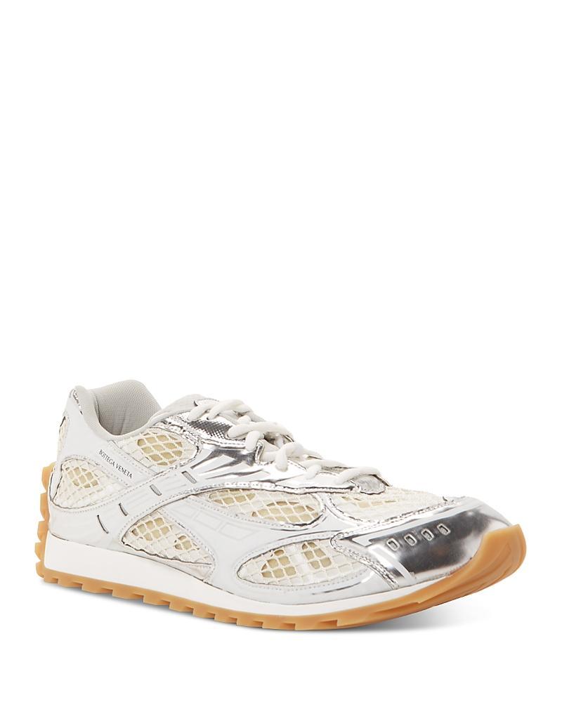 Orbit Metallic Net Runner Sneakers Product Image