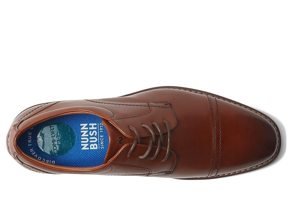 Nunn Bush Centro Flex Cap Toe Oxford (Cognac) Men's Shoes Product Image