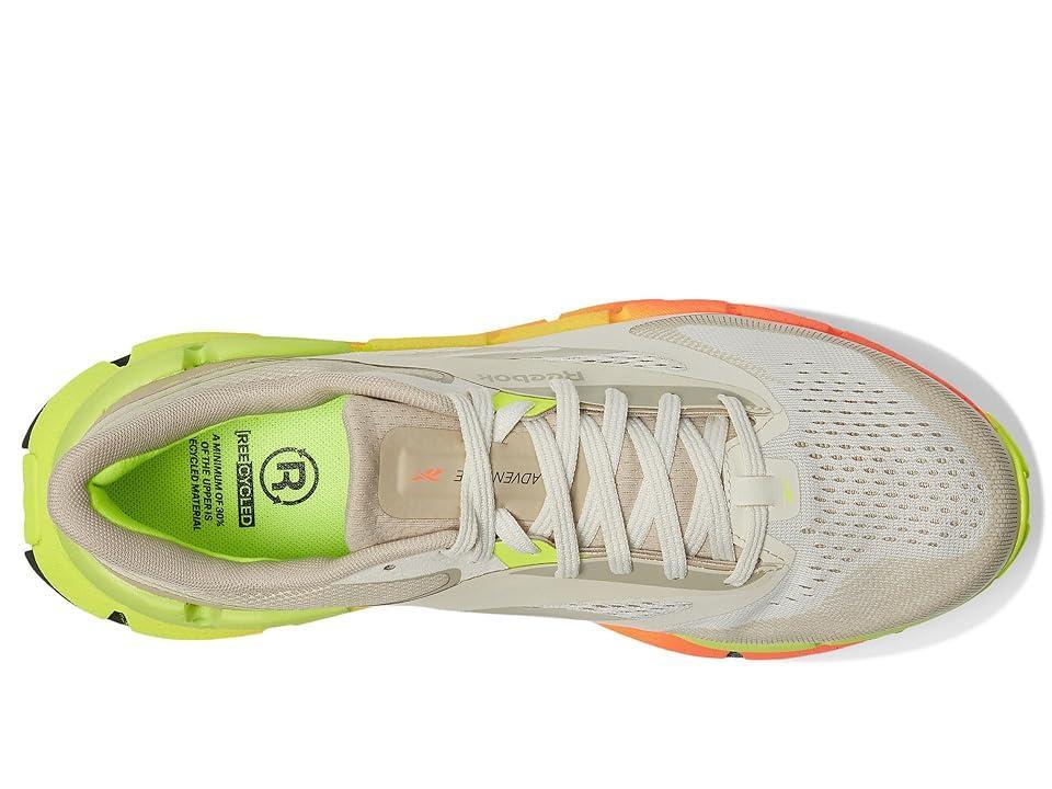 Reebok Floatzig Adventure 1 (Alabaster/Classic Beige/Digital Lime) Men's Running Shoes Product Image